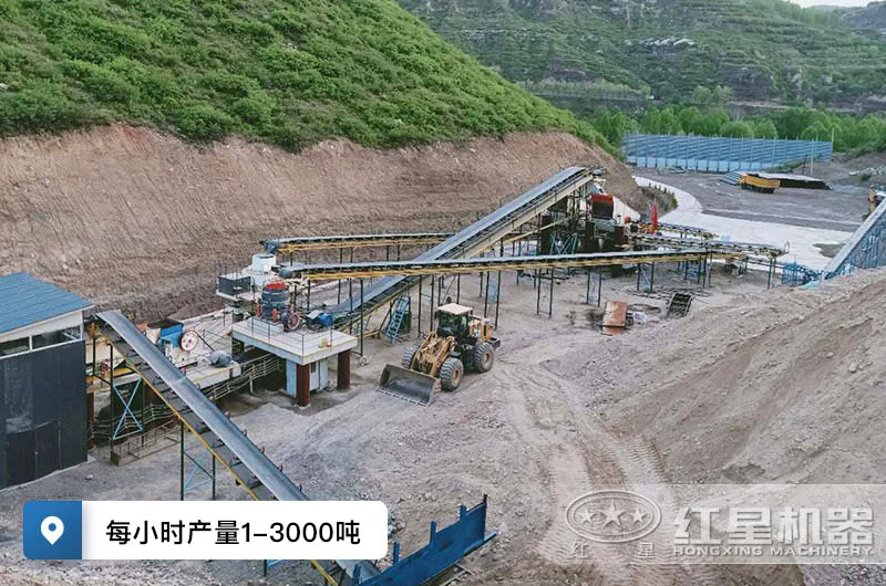 采石場破碎機(jī)每小時產(chǎn)量多少噸？設(shè)備有哪些？