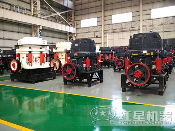 圓錐破碎機(jī)廠(chǎng)家生產(chǎn)車(chē)間